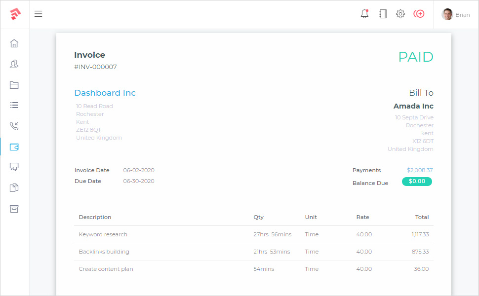 Invoices