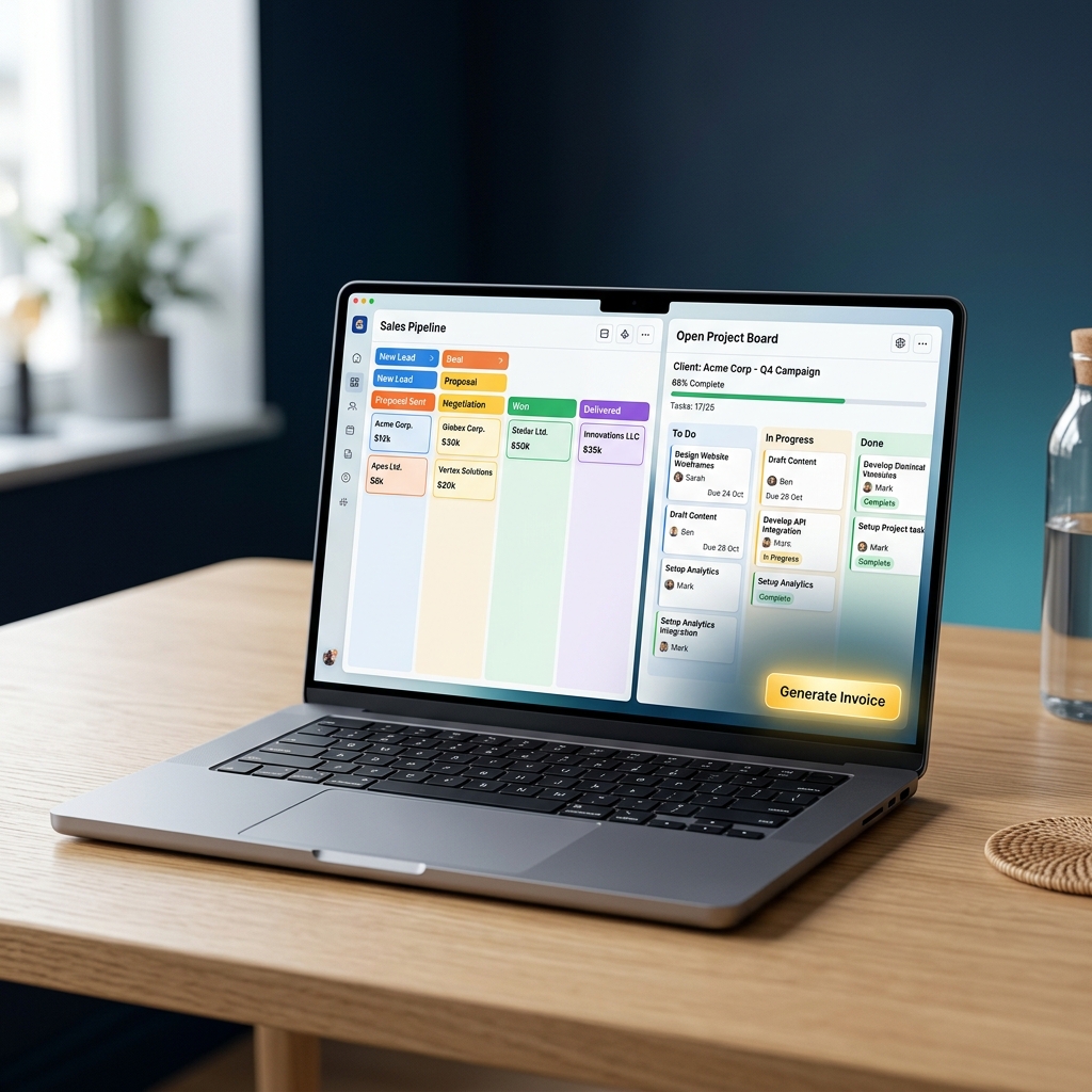 Sika CRM dashboard preview